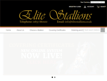 Tablet Screenshot of elitestallions.co.uk